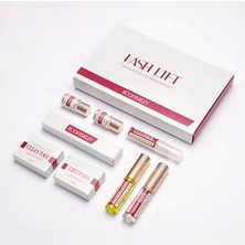 Mey İthalat Profesyonel Lash Lift Kirpik Lifting Seti, 5-8 Dakika Hızlı Uygulama, 6-8 Hafta Kalıcı Kıvrım, Besleyici Formül, Kaş Laminasyonu
