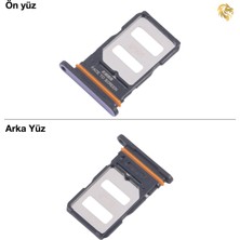 Arsking Xiaomi Redmi Note 14 5g Uyumlu Sim Tepsisi Çiftli Mor Çift Hatlı Dual Sim Sim Yeri Sim Kızağı