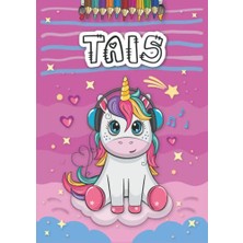 Mey İthalat A4 21 x 29.7 cm 4 8 25 Anniversaire Fille Ans Motifs Avec Le Pr Nom Grand Format Tais Livre De Coloriage Personnalis Pour Licorne Cadeau D