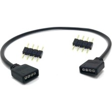 Mey İthalat 4 Pin Rgb Ekleme Birleştirme Uzatma 30 cm Çevirici Kablo 4373