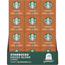 Mey İthalat House Blend Kapsül Kahve, Nespresso Uyumlu 12 x 10 Adet