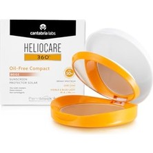 Mey İthalat 360º Spf 50 Oil-Free Compact Color Beige, Eski Compact Buğday