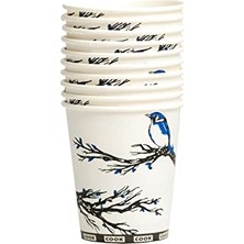 Mey İthalat Kağıt Bardak, 9 Oz (266 Ml), 10 Adet, Tek Kullanımlık