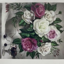 Mey İthalat 5d Yapışkan Boncuk Goblen Mozaik Tablo, 30 x 40 Cm, 60316