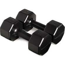Mey İthalat Besinistanbul 3 kg Dambıl x 2 Adet = 6 kg Siyah