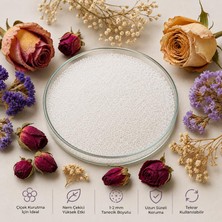 Mey İthalat Çiçek Kurutma Için Silikajel 1 Kg, Tanecik Boyutu 1-2 Mm, Nem Emici