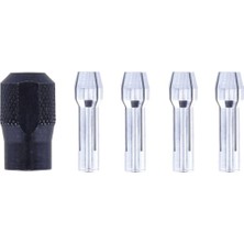 Mey İthalat 4485 1 Adet Mandren Dahil Penset Seti, 1 Mandren ve 4 Penset (0,8/1,6/2,4/3,2 Mm)