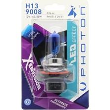 Mey İthalat Ampul H13 12V 65/55W Xen Vision Tekli Blister Beyaz Işık 6000K PH5513 Dv B1