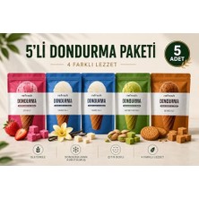 Mey İthalat Dondurularak Kurutulmuş Dondurma, 5'li Karışık Set, 5X40G