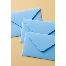 Mey İthalat Koyu Mavi Mini Zarf, 7 x 9 Cm, 25 Adet