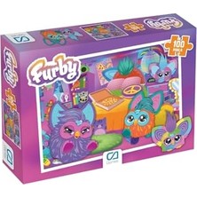 Mey İthalat Furby Lisanslı Çocuk Puzzle, 100 Parça, 34X24 Cm, Yapboz Serisi