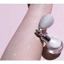 Mey İthalat Beyaz&silver Glitter Toz Sprey, Yüz ve Vücut Simi Işıltılı
