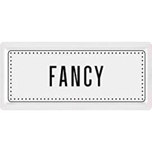 Mey İthalat 35 x 16 cm Dikdörtgen Servis Tabağı, Fancy