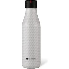 Mey İthalat Bottle Up Petek Deseni, 500 Ml, Honeycomb 16,5 Fl.oz+Stic'it Şişe, Yetişkin, Üniseks, Honeycomb (Beyaz) 500 ml