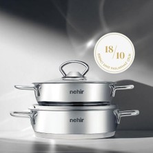 Mey İthalat Silver 4 Parça Paslanmaz Çelik Sahan Seti (18-20 Cm) 4.7 99 Değerlendirme 23 Soru & Cevap