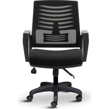 Metis Plus Çalışma Koltuğu, Ofis Sandalyesi, Bilgisayar Koltuğu, Multitilt Mekanizma, 32 Dns Sünger, File Sırt, 95X57X53 cm (Siyah)