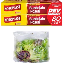 Büyük Boy Buzdolabı Poşeti Dev Ekonomi 80'li, Yeni Ekonomik Buzdolabı Poşeti Büyük Boy 30X42 Cm, Bpa Içermez, Sızdırmaz Saklama Torbası, Meyve, Sebze,