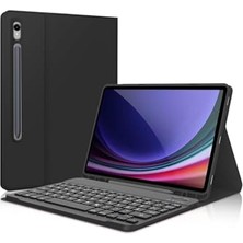 Mey İthalat Tab S10 LITE/S10 Fe/s9 Fe 10,9 ile Uyumlu Bluetooth Türkçe Q Klavyeli Kılıf Kapak (Tablet Değildir)
