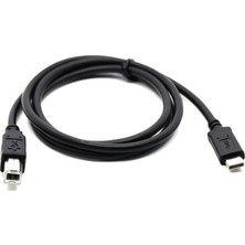 Mey İthalat Type C To USB Printer Yazıcı Tarayıcı Ara Bağlantı Kablo 1.5metre