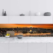 Mey İthalat Mutfak Tezgah Arası Fayans Kaplama Folyosu, Kudüs, 60X100 cm