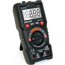 Mey İthalat Auto Range Ac Dc HT113C Dijital 600V 10A Profesyonel Multimetre Ekran Aydınlatmalı