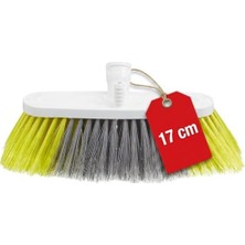 Mey İthalat Oto Yıkama Fırça Ucu, Yumuşak Kıllı Araç Temizleme Fırçası Başlığı, Jant ve Gövde Için, Universal Uyumlu, 17 cm