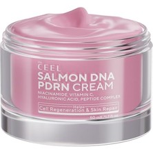 Mey İthalat Somon Dna Pdrn Kremi 50 Ml, Niacinamide ve C Vitamini Içeren Yüz Kremi, Hyalüronik Asit ve Peptitli Nemlendirici