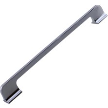Mey İthalat Afra 224 mm - 22.4 cm Krom Metal Mobilya, Mutfak ve Çekmece Kulpu