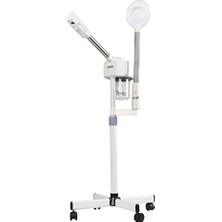 Mey İthalat DT-318M Büyüteçli Looplu LED Işıklı Sıcak Buhar Ozonlu Yüz Buhar Makinesi, Ayaklı