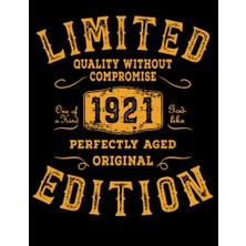 Mey İthalat Colorıng Book - 101 Mandalas - Limited 1921 Year Birthday Edition Born Vintage Grunge: Funny Used Retro, Line Art Birthday A4 8,5X11 To Color