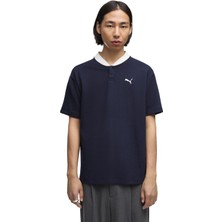 P694302 Puma Class Relaxed Material Erkek T-Shirt Siyah