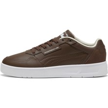 P309094 Puma Pl Court Classic Lux Erkek Spor Ayakkabı Kahve