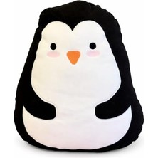 Mey İthalat Pelüş Penguen Tasarımlı Yastık
