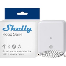 Mey İthalat Flood Gen4 Akıllı Su ve Sızıntı Sensörü, Kablolu, IP44, Alexa, Google Home ve Zigbee Uyumlu