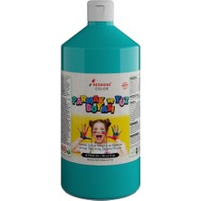 Mey İthalat Turkuaz Parmak Boyası, 1000 G