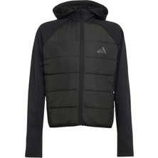 AKH0200 Adidas J Hyb Jkt Çocuk Mont Siyah