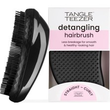 Tangle Teezer Original Panther Black Saç Fırçası / Kabarmayı Yumuşatmak ve Azaltmak Için Pate