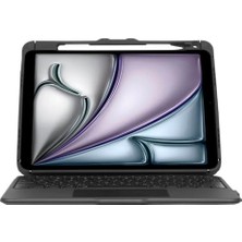 Mey İthalat Bluetooth Klavyeli Tablet Kılıfı iPad A16, iPad Air M3/m2, iPad 10. Nesil, iPad Air 5.-4. Nesil, iPad Pro 10.9-11 Inç
