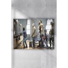 Mey İthalat (PSTER8453) Soygun Eğlenceli Mizahi Poster (80X115 Cm)
