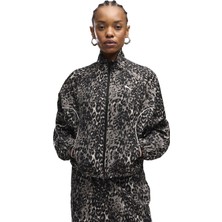P694004 Puma Sport Anımal Fz Jacket Kadın Ceket Siyah