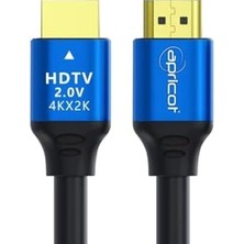 Mey İthalat Ap-Xhdm3 4K HDMI Kablo 3 Metre, V2.0 Ultra Hd Yüksek Hızlı, 60Hz Hdr ve Arc Destekli, Ps5 Xbox Pc Smart Tv Uyumlu
