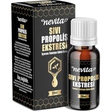 Mey İthalat 20 ml Sıvı Propolis Ekstresi, Damla Formu, Şekersiz ve Koruyucusuz Amber Cam Şişe