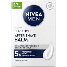 Mey İthalat Erkek Hassas Tıraş Sonrası Balsam 100 Ml, E Vitamini, Provitamin B5, Alkolsüz Formül