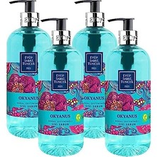Mey İthalat Zeytinyağlı Sıvı Sabun Okyanus 500 ml x 4