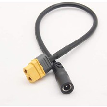 Mey İthalat Adaptör, XT60 XT30 T Dişi Dc5.5 2.5 Konektör Kablosu 10A Fatshark Aomway Fpv Gözlükler Için Pil Rc Drone Drone Aksesuarları (Renk: Dişi XT60)
