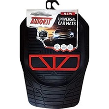 Mey İthalat Autokit Havuzlu Oto Paspas Dekoratif Gri
