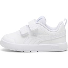 P310252 Puma Courtflex V3 V Inf Bebek Spor Ayakkabı Beyaz