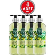 Mey İthalat Ayvalık Zeytin Çiçeği Sıvı Sabun 500 ml x 4 Adet