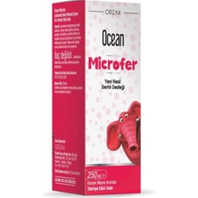 Mey İthalat Microfer Şurup, 250 ml