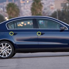 Mey İthalat Sağ Ön Arka Uyumlu Dış Kapı Kolu Kapağı 3C0837880A Vw Passat cc ile Uyumlu 2009-2012